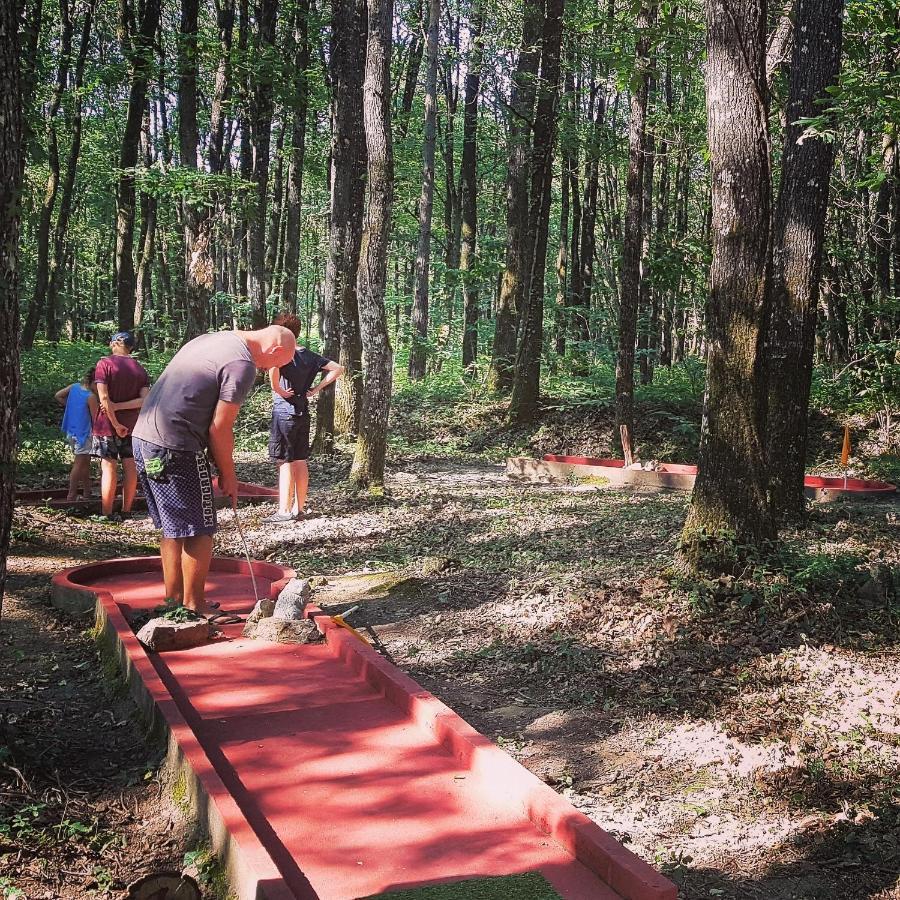 Camping Bois De St Hilaire Chalandray Exterior foto